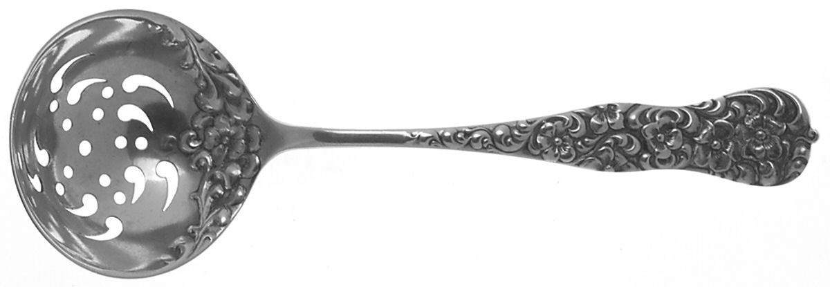 Rococo (Sterling, 1888) Small Sugar Sifter by Dominick & Haff-1