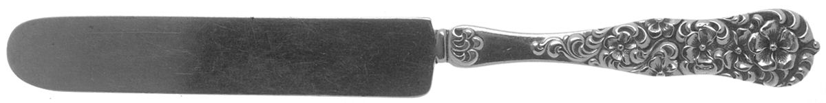 Rococo (Sterling, 1888) Solid Tea/Child Knife by Dominick & Haff-1