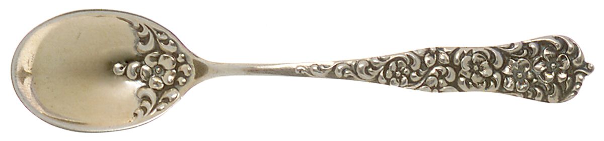 Rococo (Sterling, 1888) Egg Spoon by Dominick & Haff-1