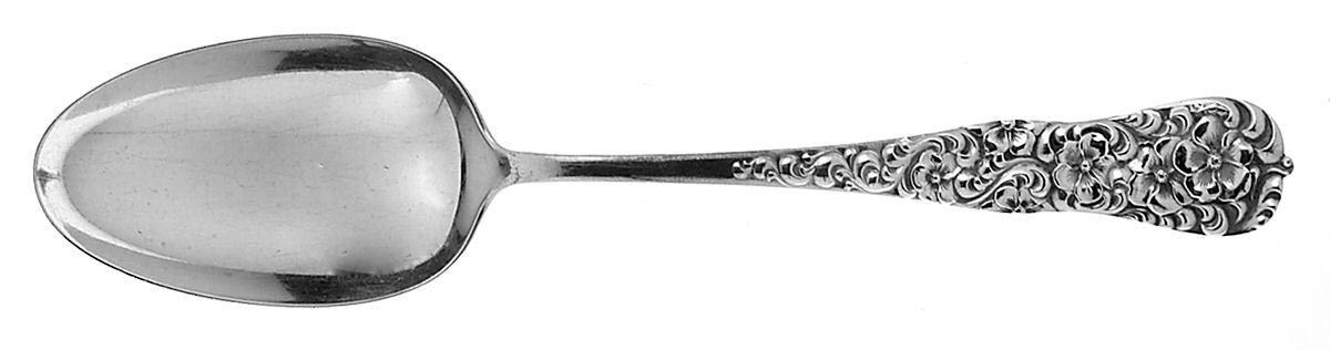 Rococo (Sterling, 1888) Tablespoon (Serving Spoon) by Dominick & Haff-1