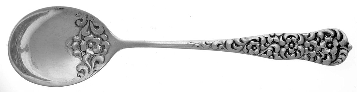Rococo (Sterling, 1888) Ice Cream Spoon Individual by Dominick & Haff-1