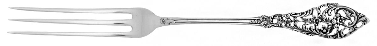 Trianon Pierced (Sterling, 1885) Strawberry Fork by Dominick & Haff-1