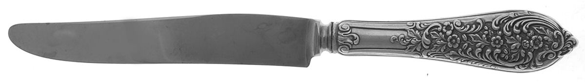 Trianon Pierced (Sterling, 1885) New French Hollow Knife with Bolster by Dominick & Haff-1