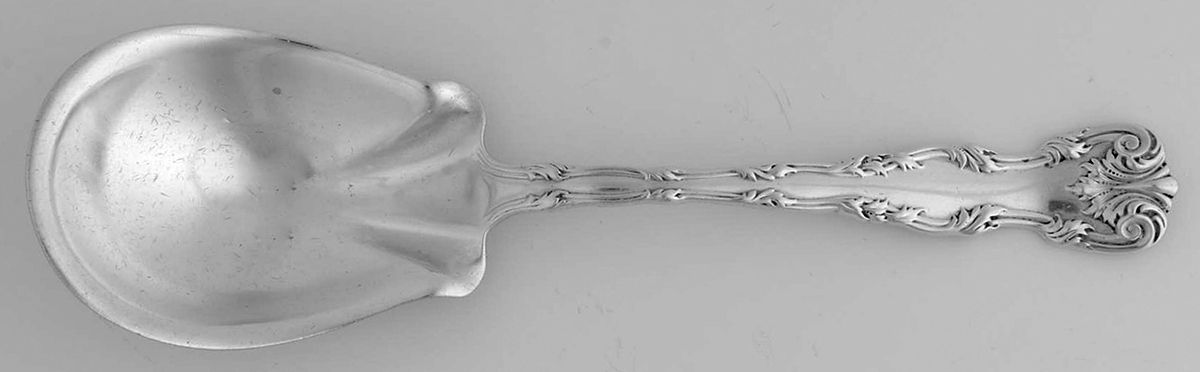 Victoria (Sterling, 1901) Preserve Spoon by Dominick & Haff-1