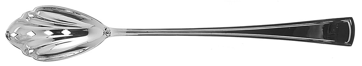 Virginia (Sterling, 1912, No Monograms) Pierced Bowl Short Handle Olive Spoon by Dominick & Haff-1