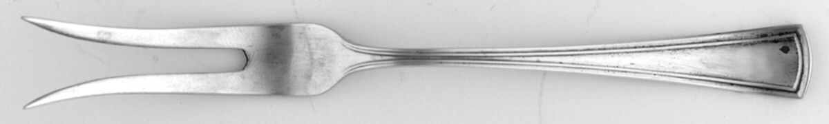 Virginia (Sterling, 1912, No Monograms) Lemon Fork by Dominick & Haff-1