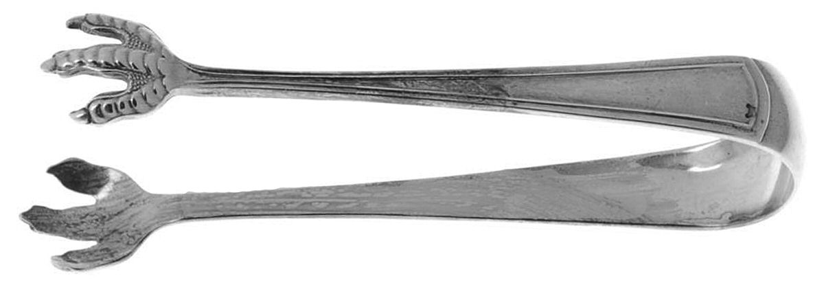 Virginia (Sterling, 1912, No Monograms) Bon Bon Tongs by Dominick & Haff-1