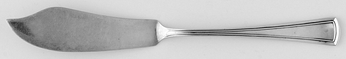 Virginia (Sterling, 1912, No Monograms) Flat Handle Master Butter Knife by Dominick & Haff-1