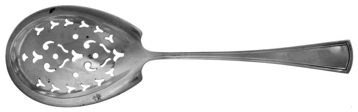 Virginia (Sterling, 1912, No Monograms) Ice Serving Spoon Large by Dominick & Haff-1