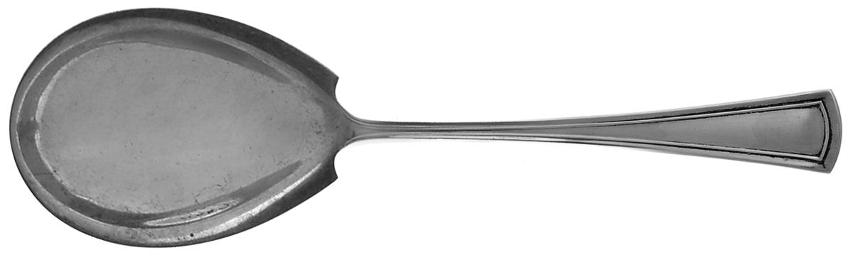 Virginia (Sterling, 1912, No Monograms) Solid Salad Serving Spoon by Dominick & Haff-1