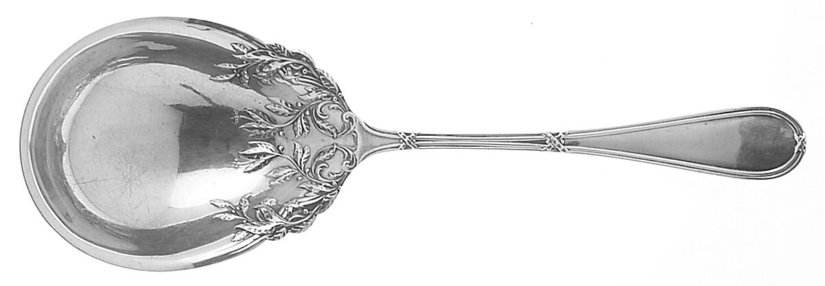 Washington (Sterling, 1905) Large Solid Berry/Casserole Spoon by Dominick & Haff-1