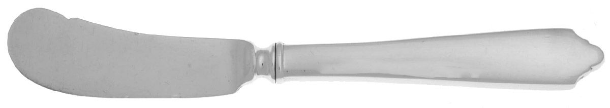 Yorktown (Sterling, 1920) Hollow Handle Paddle Butter Spreader (Solid) by Dominick & Haff-1