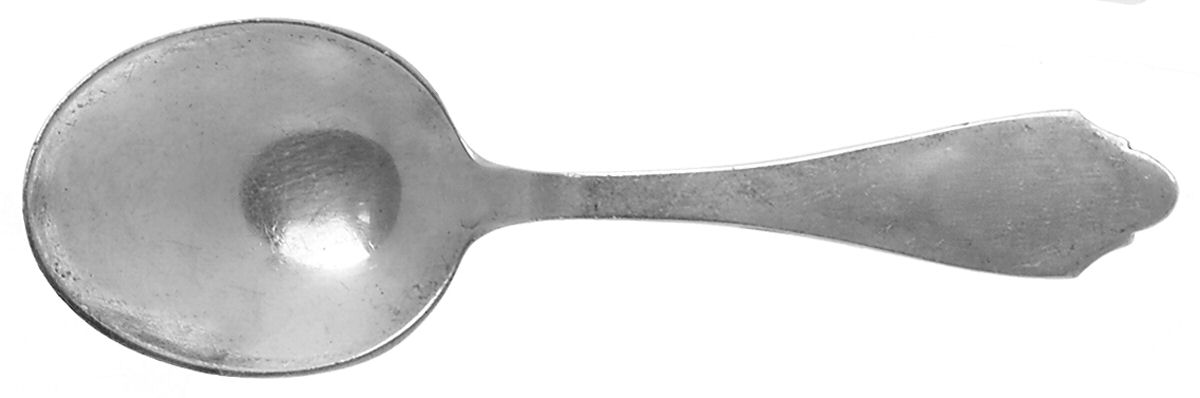 Yorktown (Sterling, 1920) Straight Handle Baby Spoon by Dominick & Haff-1