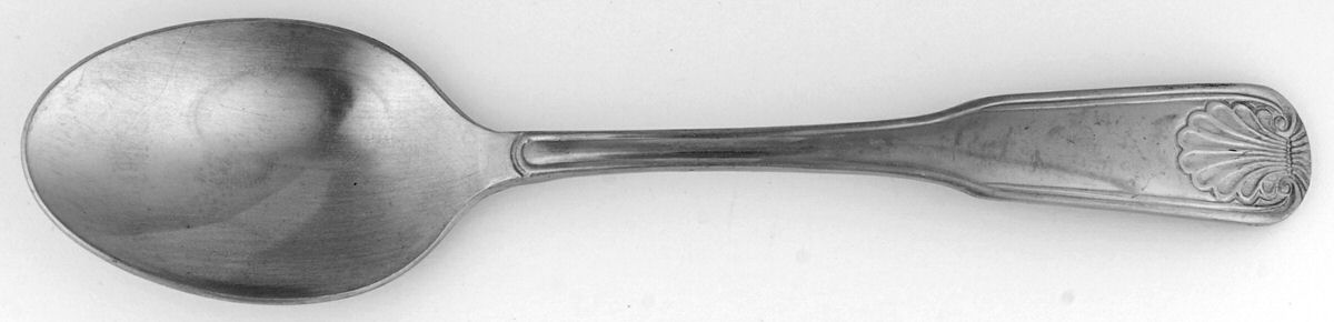 DON13 (STAINLESS) Place/Oval Soup Spoon by Edward Don-1