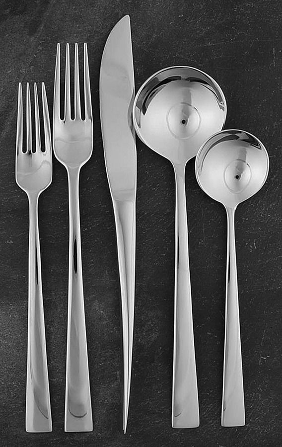 Rondure (Stainless) 5 Piece Place Setting by Dansk-1