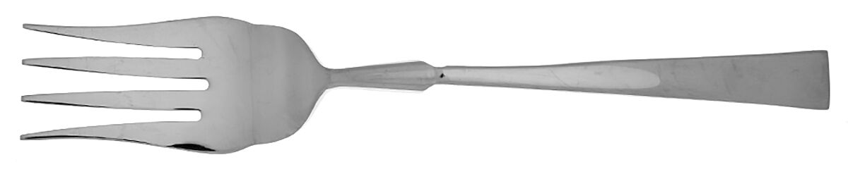 Rondure (Stainless) Cold Meat Fork Large, Stainless Tines HC by Dansk-1