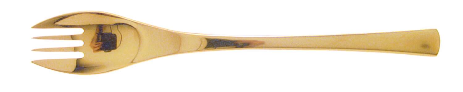 Golden Olympia Individual Salad Fork by Dalia-1