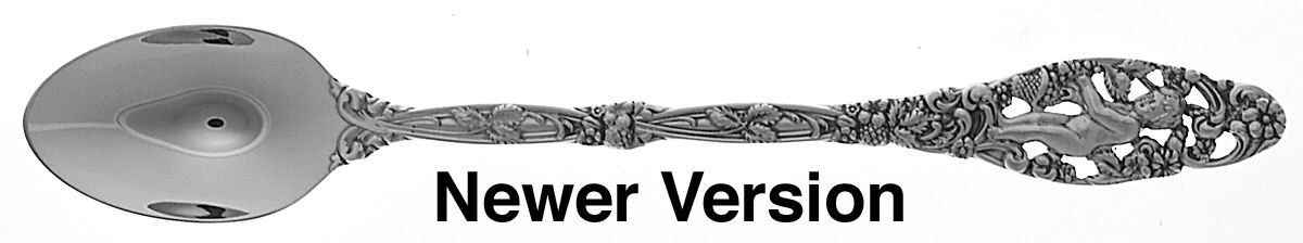 Labors of Cupid (Sterling, Newer) Iced Tea Spoon by Dominick & Haff-1