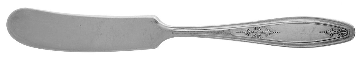 Ds Five (Silverplate) Flat Handle Butter Spreader by DS-1