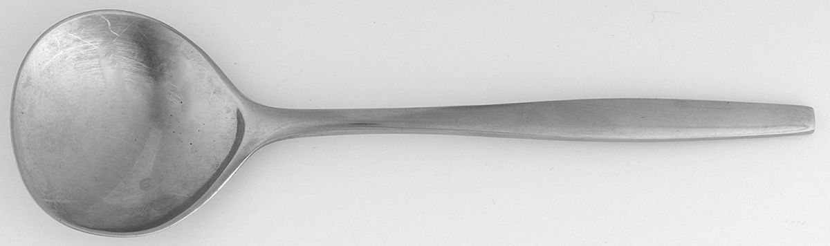 Variation V (Stnl, Germany, Denmark, Finland, Norway) Round Bowl Soup Spoon (Cream Soup) by Dansk-1