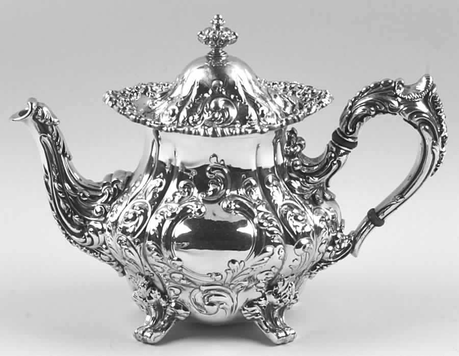 A805 (Sterling, Hollowware) Coffee Pot by Durgin-1
