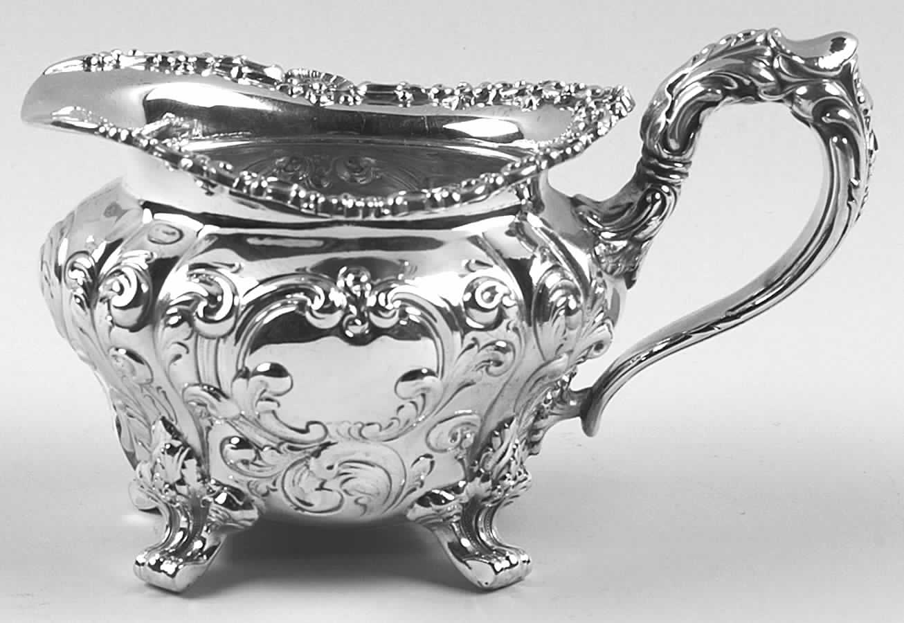 A805 (Sterling, Hollowware) Creamer by Durgin-1