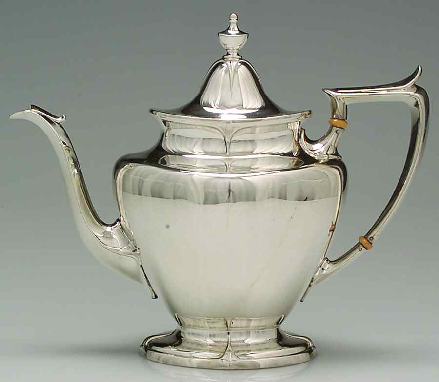 Chatham (Sterling, 1915, Hollowware) Coffee Pot by Durgin-1