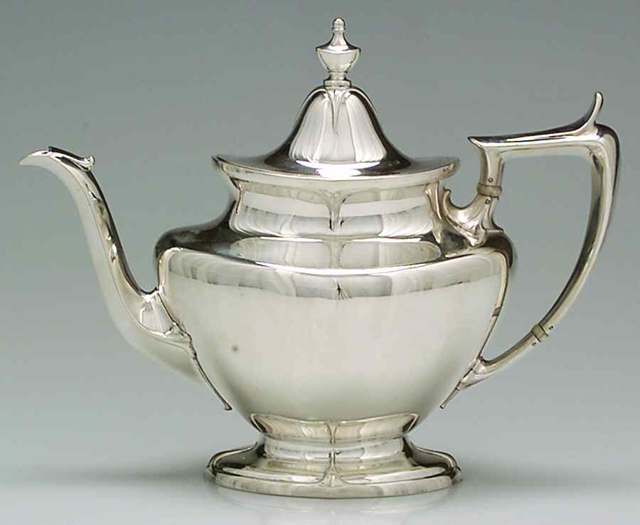 Chatham (Sterling, 1915, Hollowware) Teapot by Durgin-1