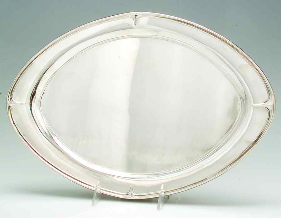 Chatham (Sterling, 1915, Hollowware) Small Sterling Meat Tray No Well by Durgin-1