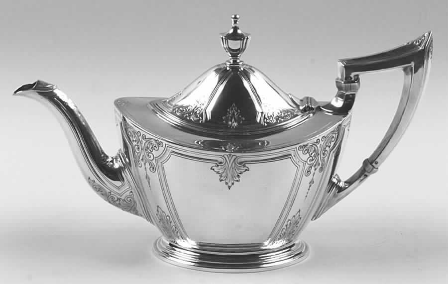 Lenox (Sterling, Hollowware) Teapot by Durgin-1