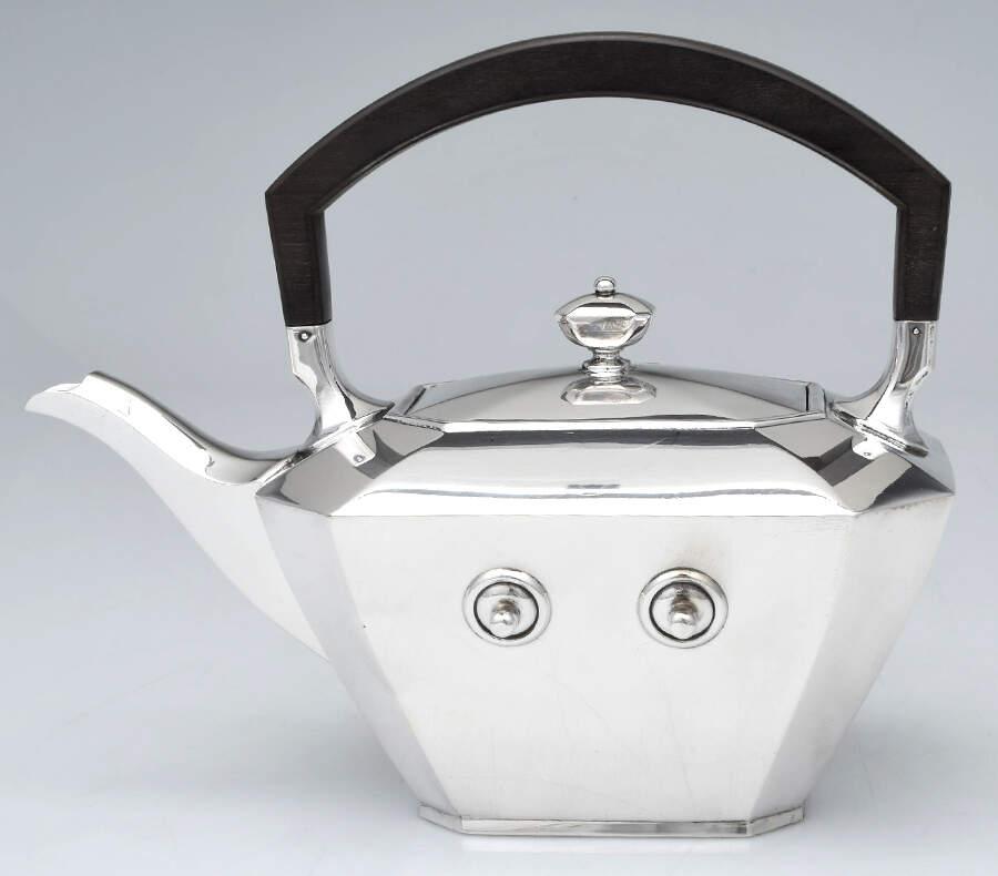 Fairfax (Sterling, Hollowware) Sterling Kettle No Stand by Durgin-1