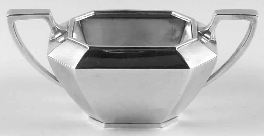 Fairfax (Sterling, Hollowware) Sugar Bowl No Lid by Durgin-1