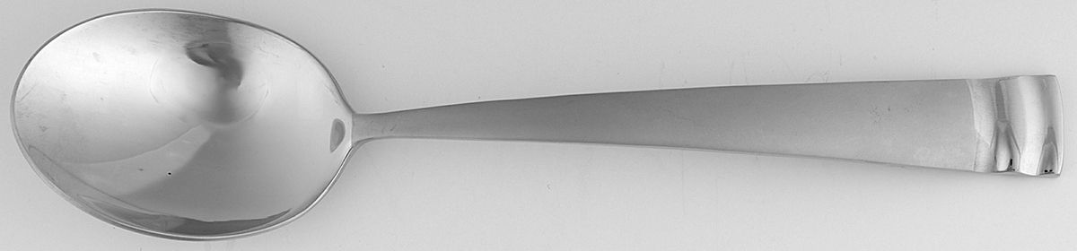 Centry Frost (Stainless) Place/Oval Soup Spoon by Dansk-1