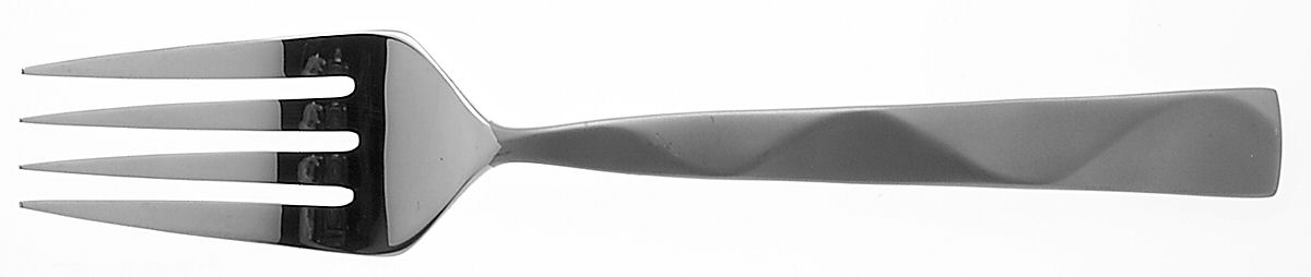 Origami Frost (Stainless) Solid Serving Fork by Dansk-1