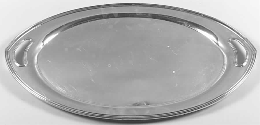 Essex (Sterling, 1911, Hollowware) Large Waiter Tray by Durgin-1