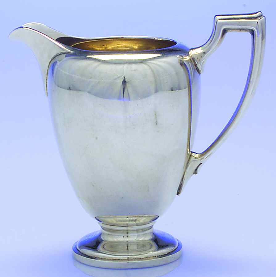 Pointed Antique (Sterling, Hollowware) Creamer by Dominick & Haff-1