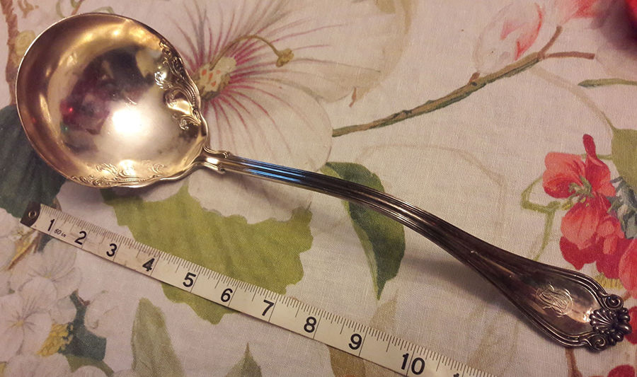 Century (Sterling, 1900) Solid Soup Ladle by Dominick & Haff-1