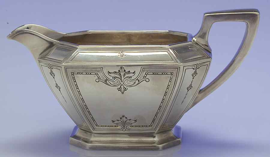 Colfax (Sterling, 1922, Hollowware) Creamer by Durgin-1