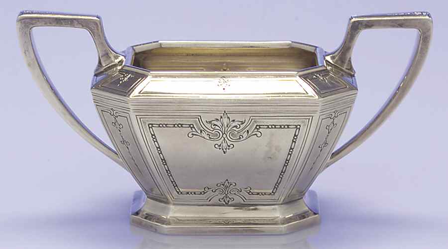 Colfax (Sterling, 1922, Hollowware) Mini Creamer by Durgin-1