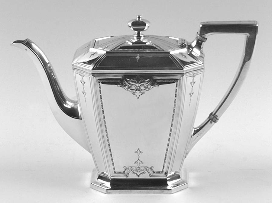 Colfax (Sterling, 1922, Hollowware) Coffee Pot by Durgin-1