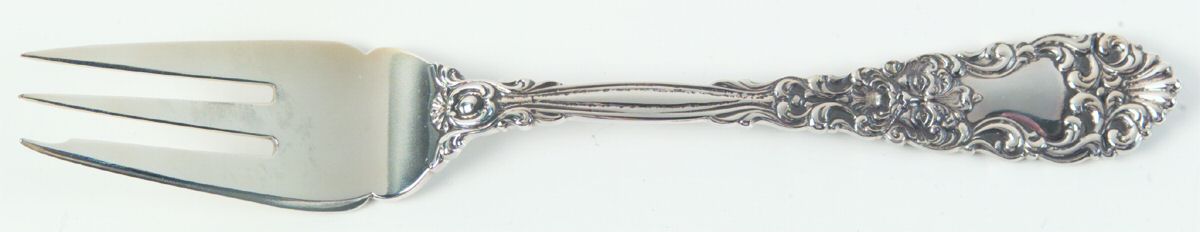 Renaissance (Sterling, 1894) 3-Tine Salad Fork by Dominick & Haff-1