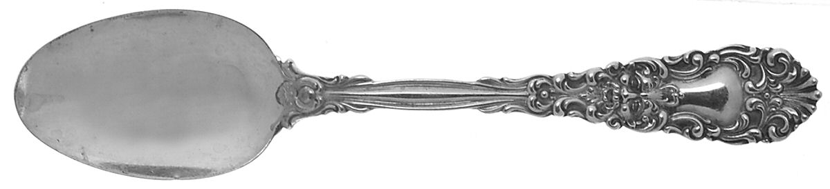 Renaissance (Sterling, 1894, Monograms) Teaspoon by Dominick & Haff-1