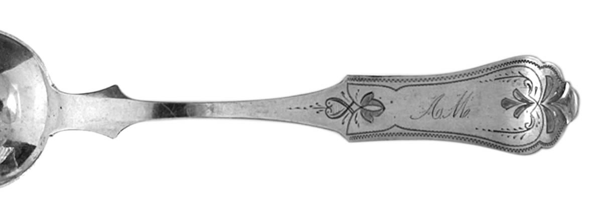 DUH4 (STERLING) Tablespoon (Serving Spoon) by Duhme Co-1