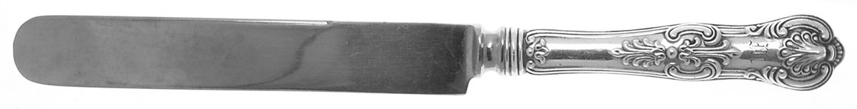 King (Sterling, 1880) Blunt Hollow Knife with Bolster by Dominick & Haff-1
