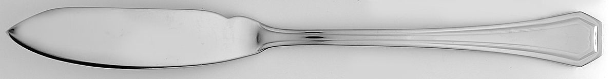 Lido (Stainless) Individual Solid Fish Knife by DJ (Flatware)-1