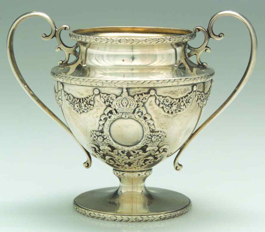 Empire (Sterling, 1895, Hollowware) Mini Open Sugar Bowl by Durgin-1