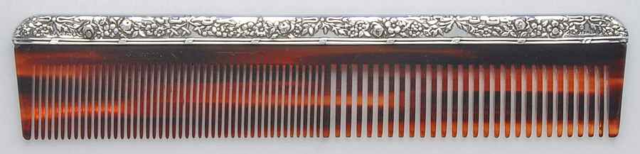 Empire (Sterling, 1895, Hollowware) Comb by Durgin-1