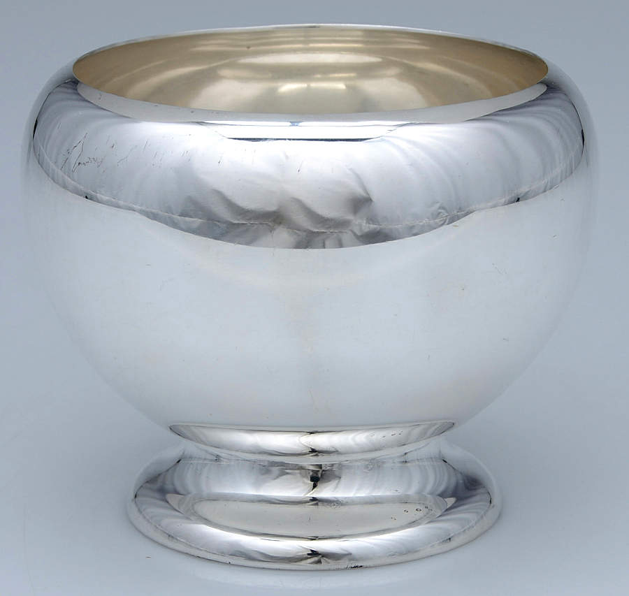 500-Plain (Sterling, Hollowware) Waste Bowl by Dunkirk Silversmiths-1