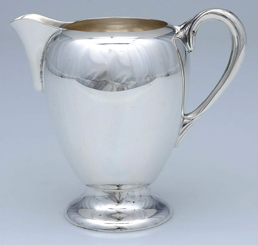 500-Plain (Sterling, Hollowware) Creamer by Dunkirk Silversmiths-1