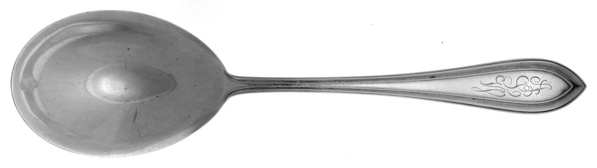 Priscilla (Sterling, 1916) Preserve Spoon by Dominick & Haff-1